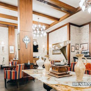 perpaduan gaya vintage dalam desain interior modern