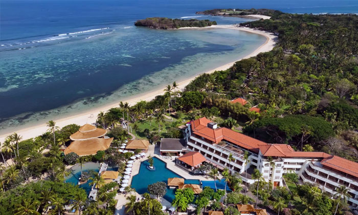 hotel terbaik di dekat pantai nusa dua bali